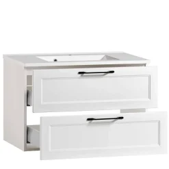 Landhaus-Bad Waschplatz Set - Gyatso (dreiteilig)