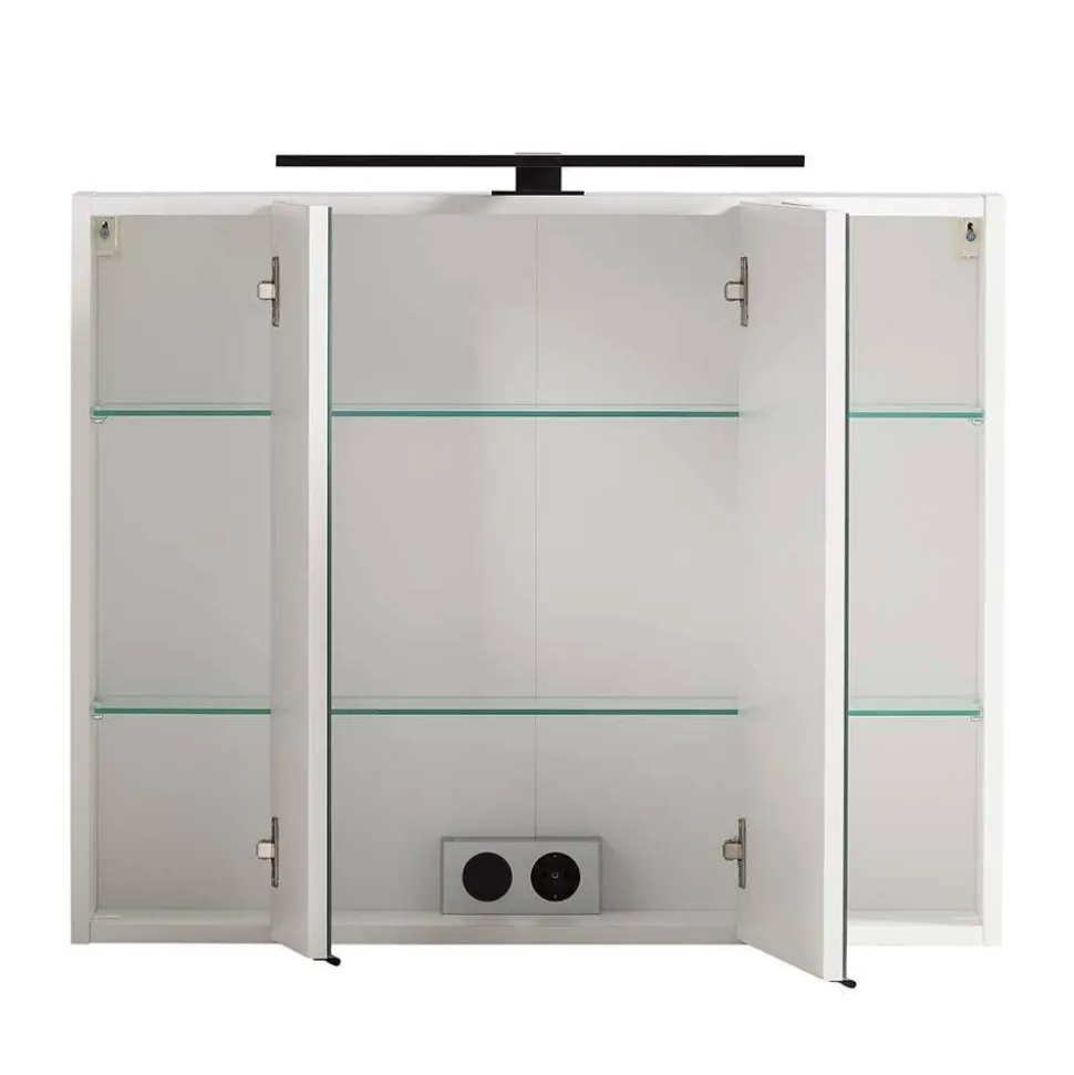 Landhausbadmöbel Kombination - Gyatso (vierteilig)