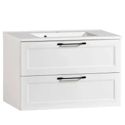 Landhausbadmöbel Kombination - Gyatso (vierteilig)