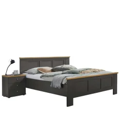 Landhausbett mit 140 cm Breite modern - Cretania