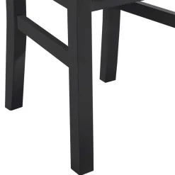 Landhausstuhl aus Holz in Grau & Eichefarben - Ustricia