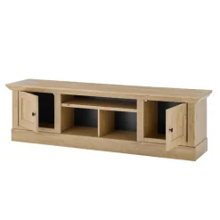 Landhaus-TV-Lowboard in Eiche Gold - Hengas