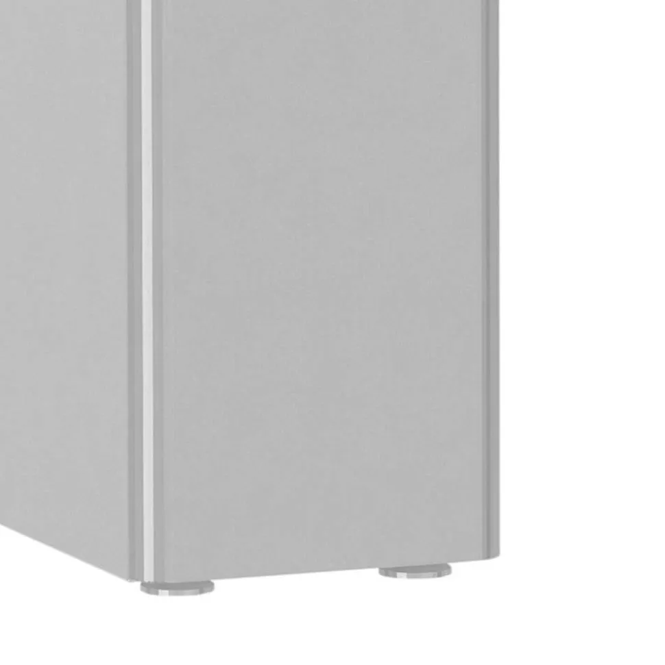 Laptop-Tisch Eminia in Hochglanz Weiß