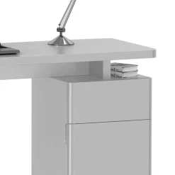 Laptop-Tisch Eminia in Hochglanz Weiß