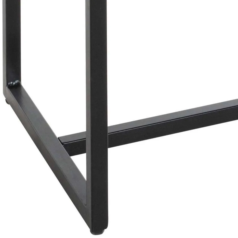 Leder Polsterbank in Braun - Eccossi