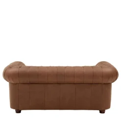 Leder Polstergarnitur Chesterfield - Gonron (dreiteilig)