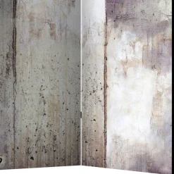 Leinwand Paravent in Betonoptik - Downforce