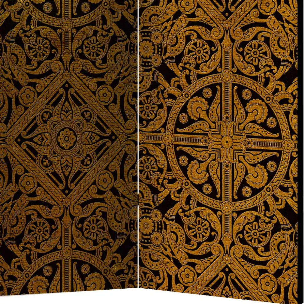 Leinwand Paravent Keltische Ornamente - Graziello