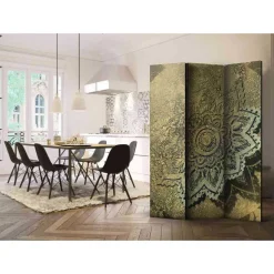 Leinwand Paravent mit beidseitigem Motiv - Ortomola