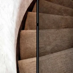 Leinwand Paravent mit Foto Wendeltreppe - Segrino