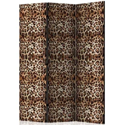 Leinwand Raumteiler mit Leopardenmuster - Castillo