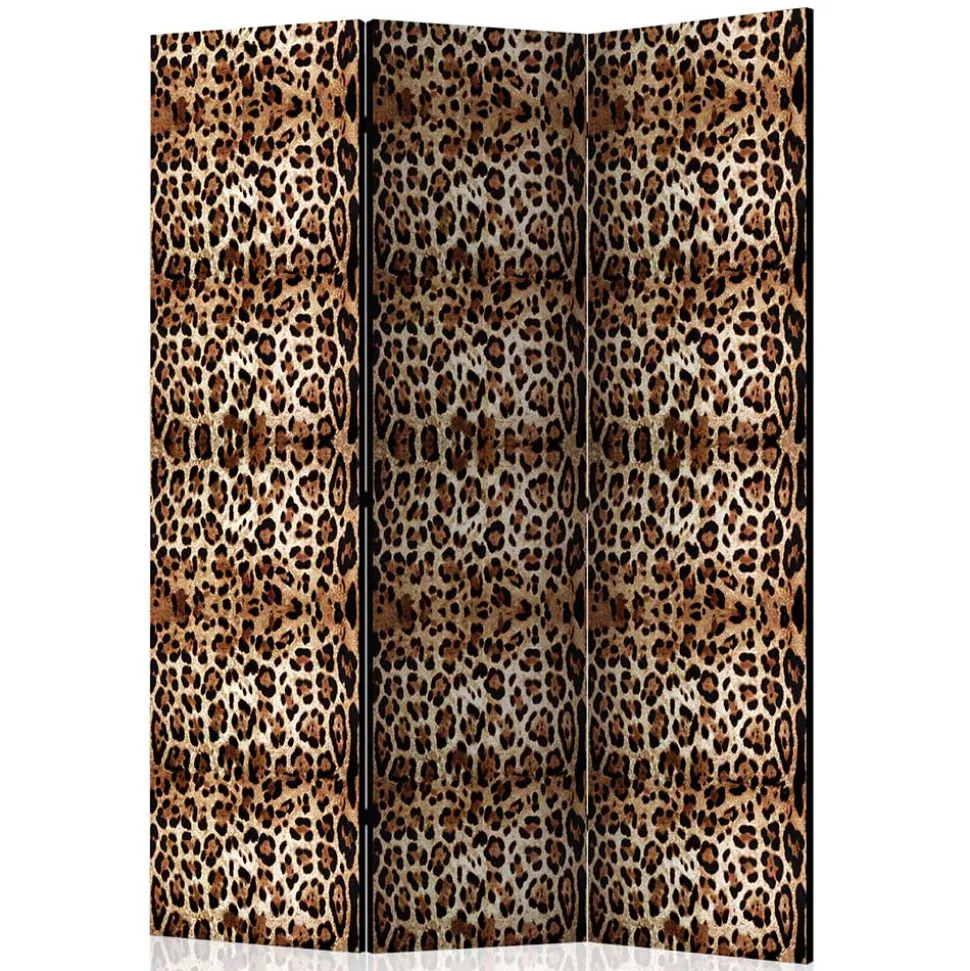 Leinwand Raumteiler mit Leopardenmuster - Castillo