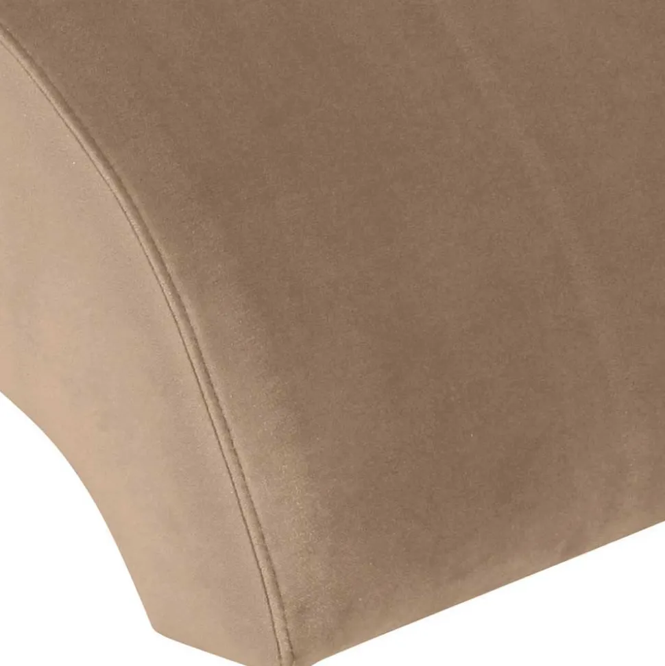 Lesesessel in Beige und Nussbaum - Ulada I