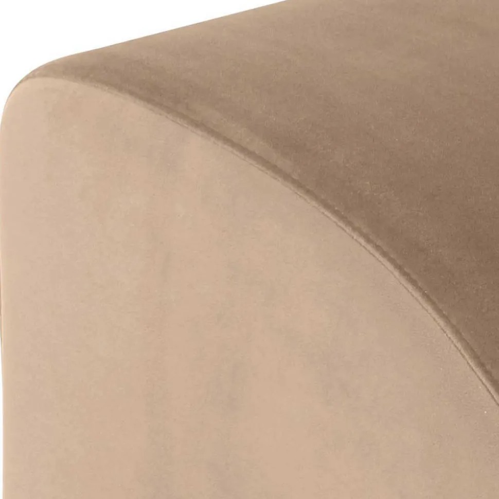 Lesesessel in Beige und Nussbaum - Ulada I