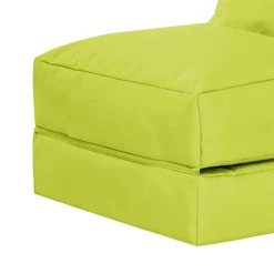 Liege Sitzsack Maron in Gelbgrün