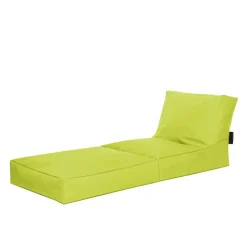 Liege Sitzsack Maron in Gelbgrün