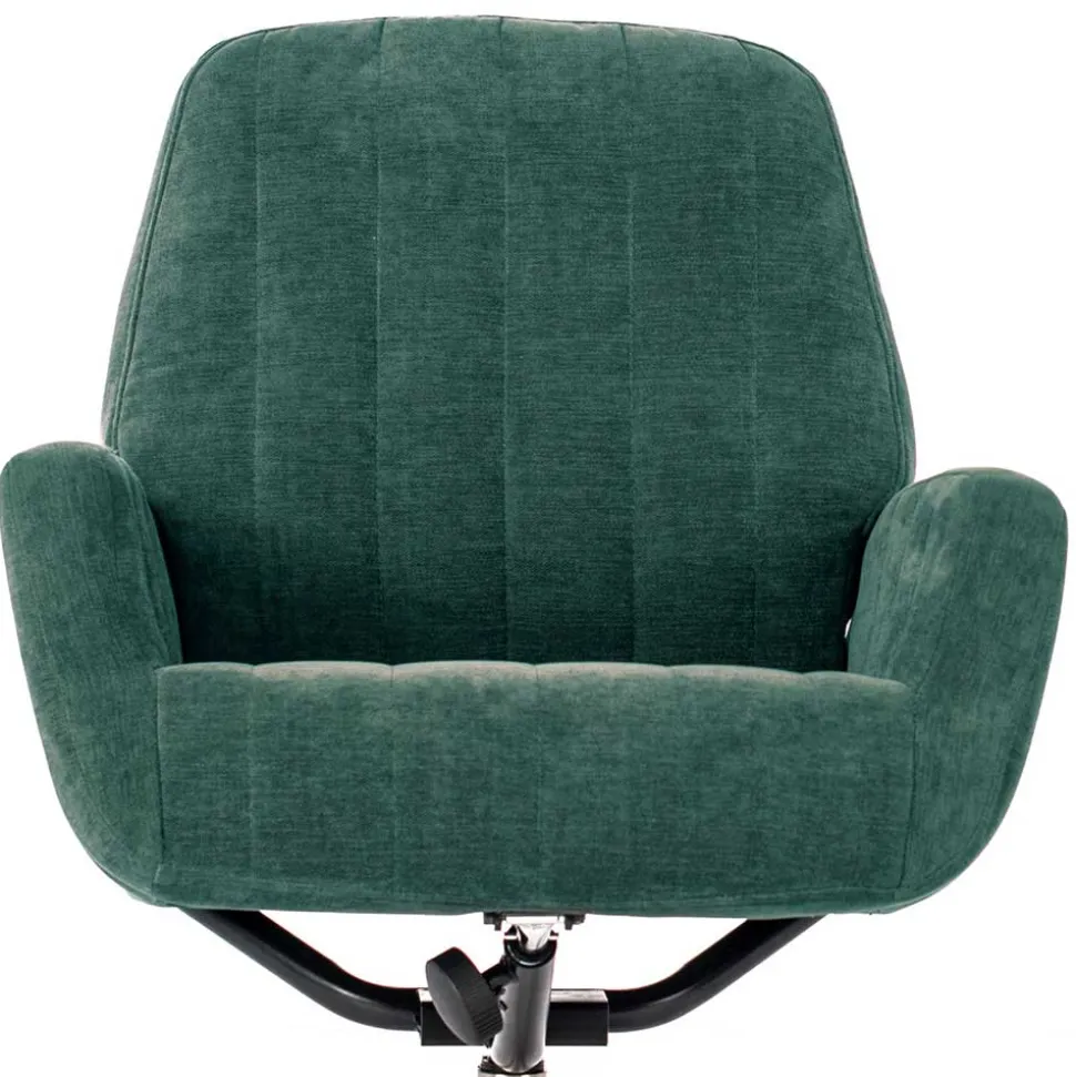 Liegesessel & Hocker in Petrol Blau - Arizona (zweiteilig)