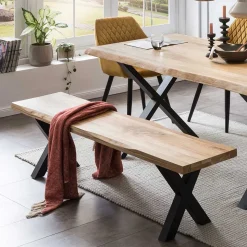 Living Edge Bank aus Eiche Massivholz - Macress