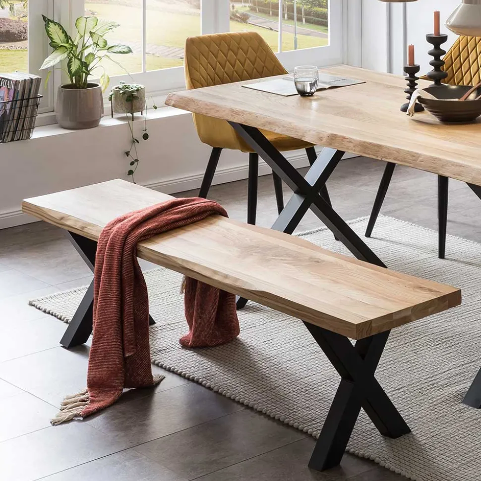 Living Edge Bank aus Eiche Massivholz - Macress