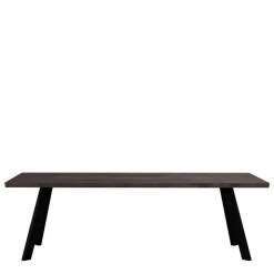 Loft Sitzgruppe für 6 Personen Namac mit Tisch in Eiche Rauchfarben (siebenteilig)