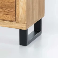 Loft TV Unterschrank in Wildeiche teilmassiv - Arello