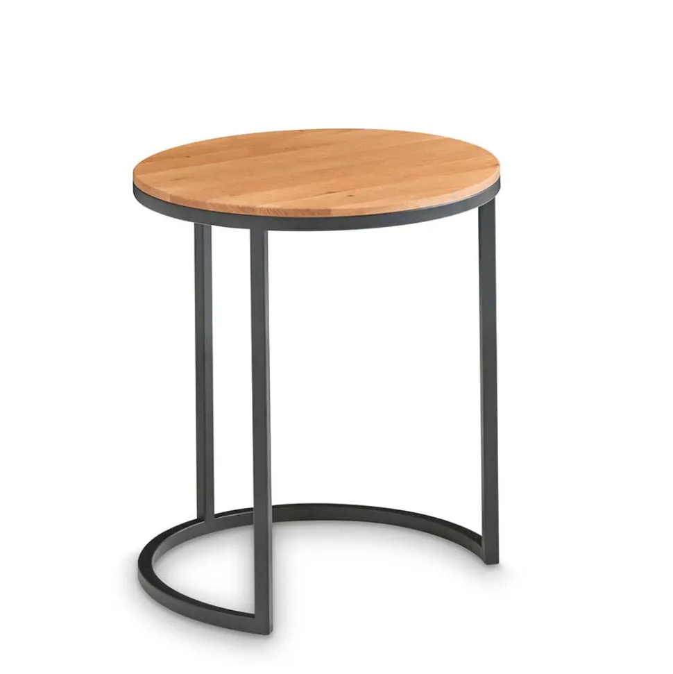 Loft Wohnzimmertisch mit Beistelltisch - Larros (zweiteilig)