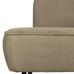 Lounge Couch in Khaki mit Schwarz - Cuba