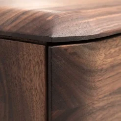 Lowboard für Fernseher aus Nussbaum - Rivossa