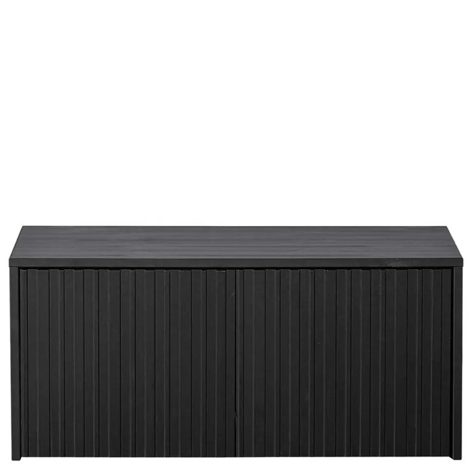 Lowboard in Schwarz Kiefer - Gelvins