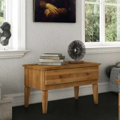 Lowboard Masdamos aus Wildeiche massiv geölt