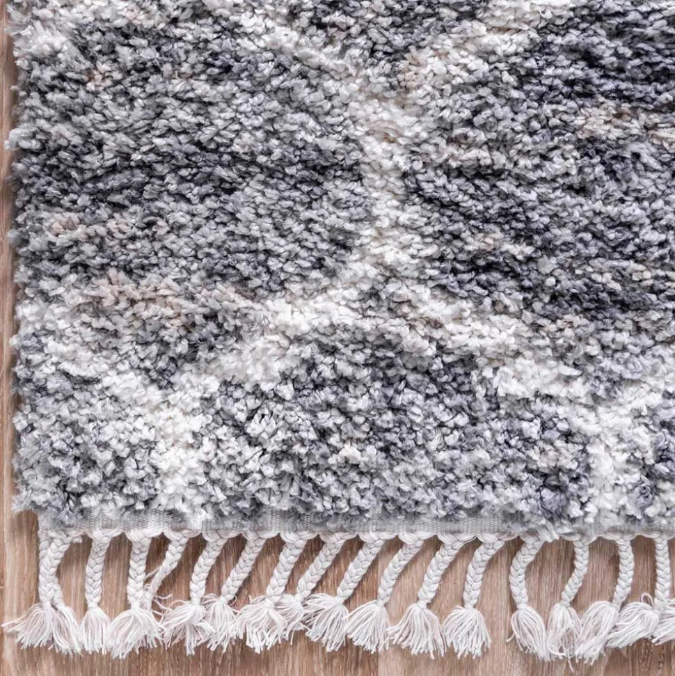 Läufer mit Fransen und Kachelmuster - Kalabria