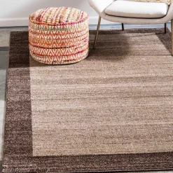 Läufer Teppich in Hellbraun - Halling