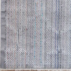 Läufer Teppich mit Kachelmuster und hohem Flor - Mocorapo