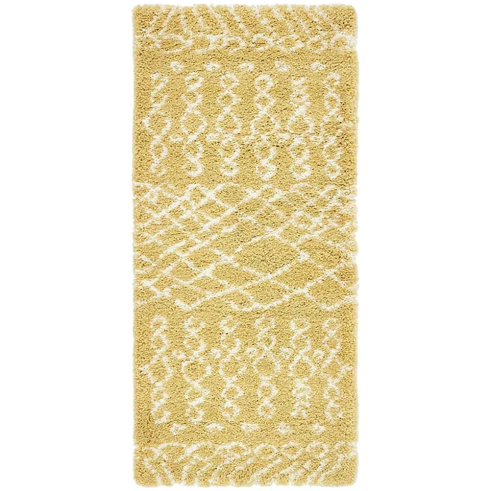 Läufer Teppich mit modern-abstraktem Muster - Coundyro