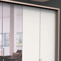 3m Topp Kleiderschrank 3-türig mit Spiegel - Vaclyn