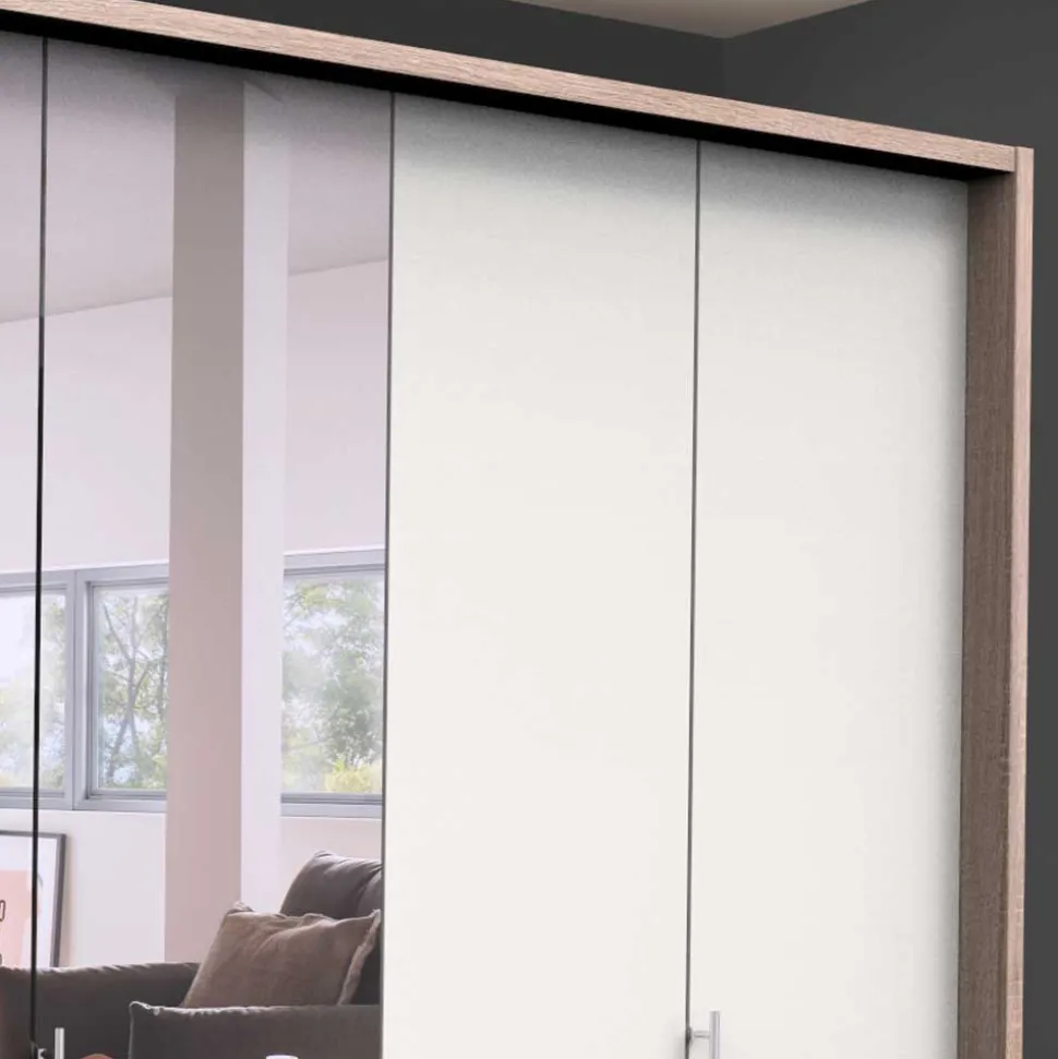 3m Topp Kleiderschrank 3-türig mit Spiegel - Vaclyn