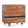 Mangoholz Kommode mit Marmorplatte - Rasvanna