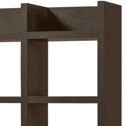 Markantes Standregal in Dunkelbraun - Belpasso