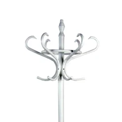 Massive Holz Standgarderobe in Weiß - Tamyra