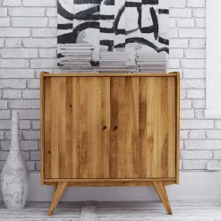 Massive Türen-Kommode im Mid Century Stil - Hardus