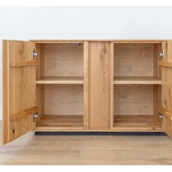 Massiver TV Unterschrank mit LED Licht - Cocondar