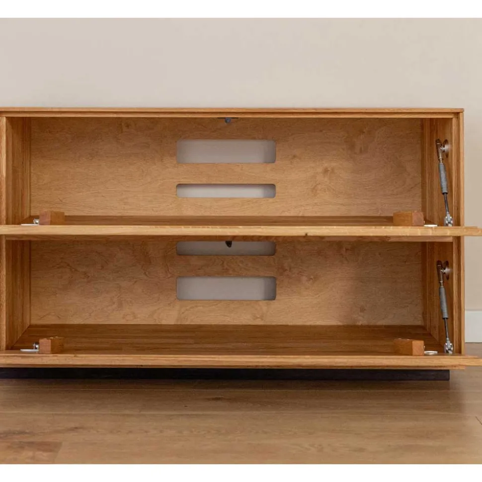 Massiver TV Unterschrank mit LED Licht - Cocondar