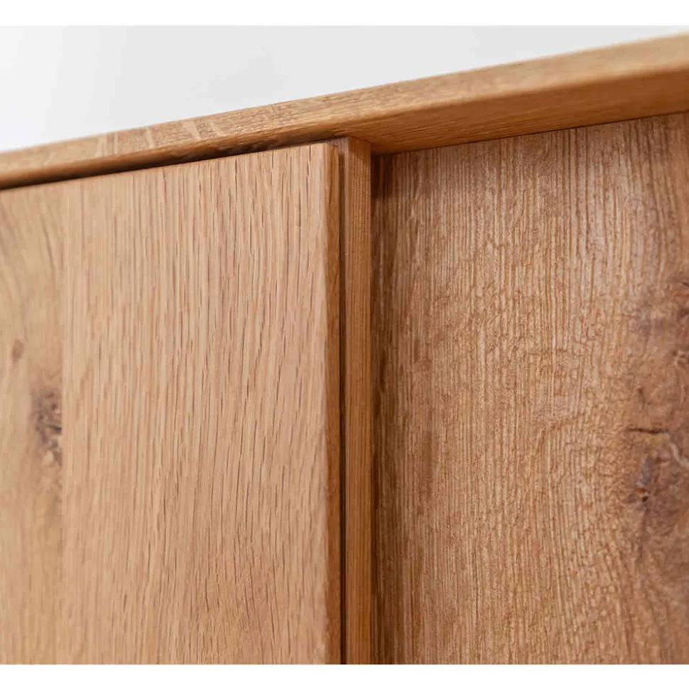 Massiver TV Unterschrank mit LED Licht - Cocondar