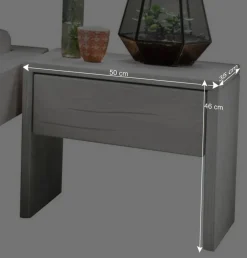 Massives Balkenbett in Weiß lasiert - Restania