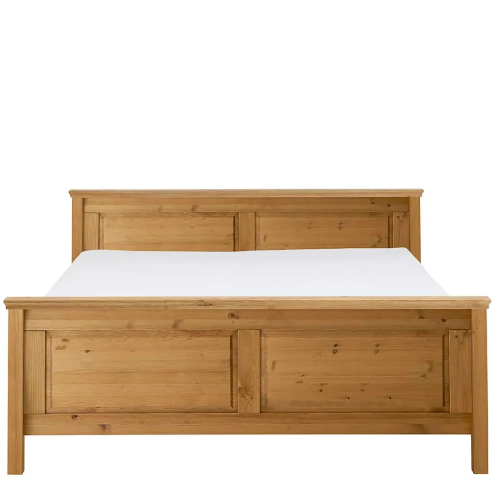Massives Bett im klassischen Design - Piatra
