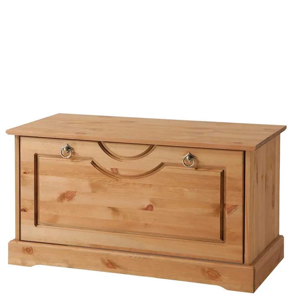 Massives Dielenmöbel Set im Landhausstil - Edranov (vierteilig)