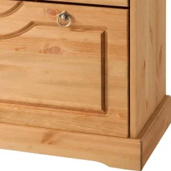 Massives Dielenmöbel Set im Landhausstil - Edranov (vierteilig)