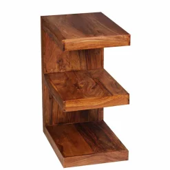 Massivholz Beistelltisch Hoslo im E-Design