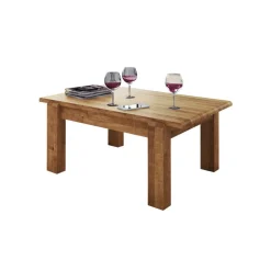 Massivholz Couchtisch Vaskov aus Wildeiche geölt