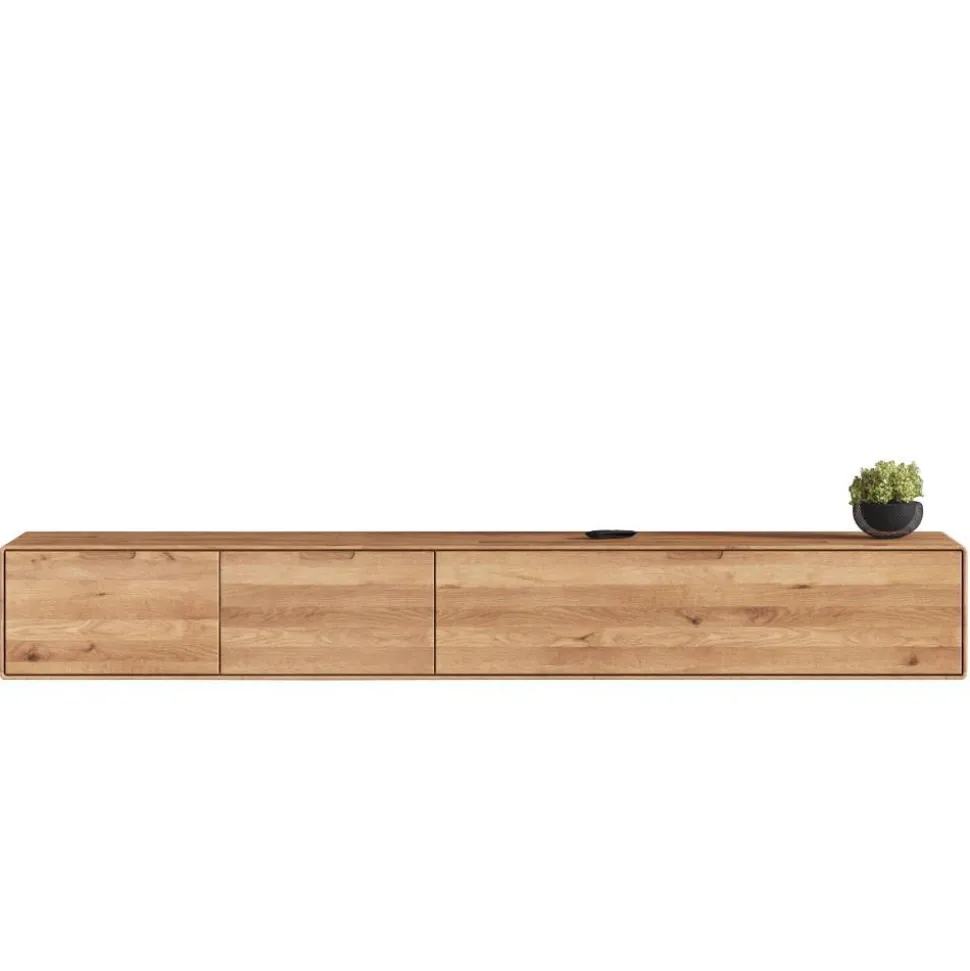 Massivholz Design-Wohnwand Möbelset - Holiday (zweiteilig)